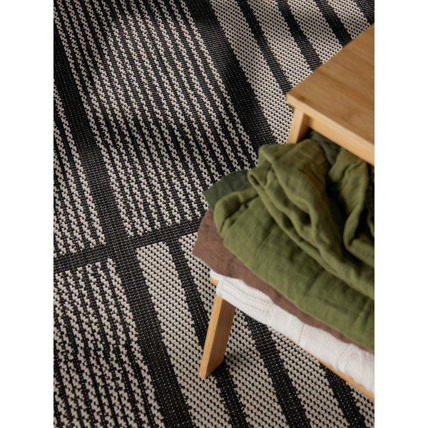 Must/kreemikas sise- ja õuevaip 160x230 cm Haringey Allington - Ted Baker-image-2