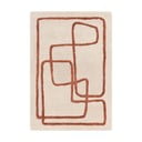 Tellisevärvi-kreem käsitsi kootud villane vaip 120x170 cm Matrix - Asiatic Carpets
