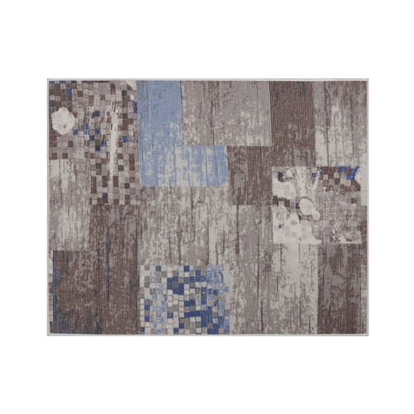 Modrý koberec Muriel Sento, 100 x 125 cm