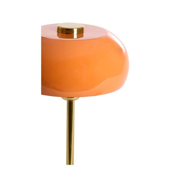 Oranž metallist varjuga laualamp (kõrgus 40 cm) Surin - Light & Living-image-4