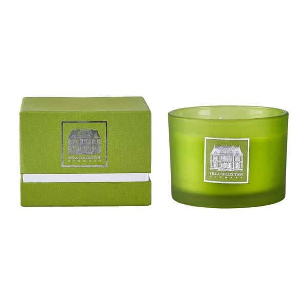 Svíčka s vůní zeleného čaje a okurky Villa Collection, 8 cm