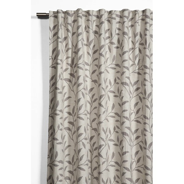 Hall-beež linane kardin 140x245 cm List - Sehlbach