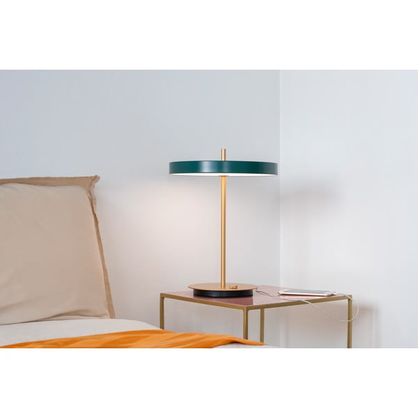 Tumeroheline dimmerdatav LED lauavalgusti metallist lambivarjuga (kõrgus 41,5 cm) Asteria Table - UMAGE-image-3