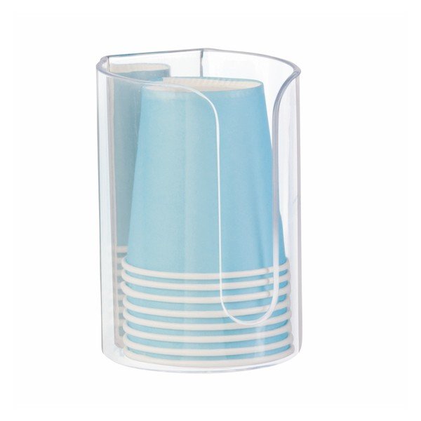 Nástěnný držák na vatové tamponky Interdesign s přilnavou vrstvou-image-3