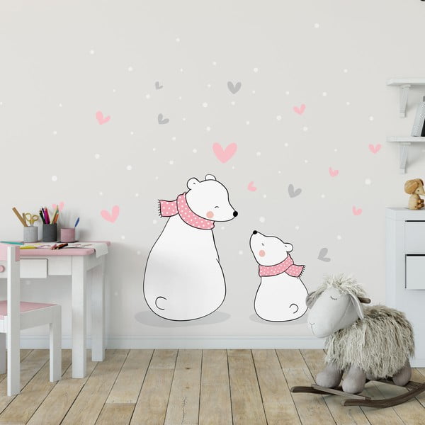 Laste seinakleebis Perekonnakutsikad, 90 x 60 cm - Ambiance-image-1