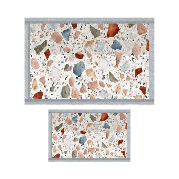 Vannitoamatid komplektis 2 tükki 60x100 cm - Foutastic