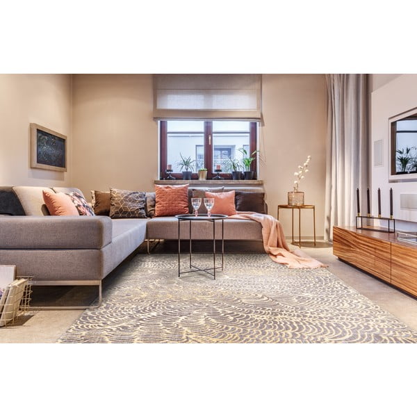 Beež villane vaip 200x300 cm Koi - Agnella-image-1