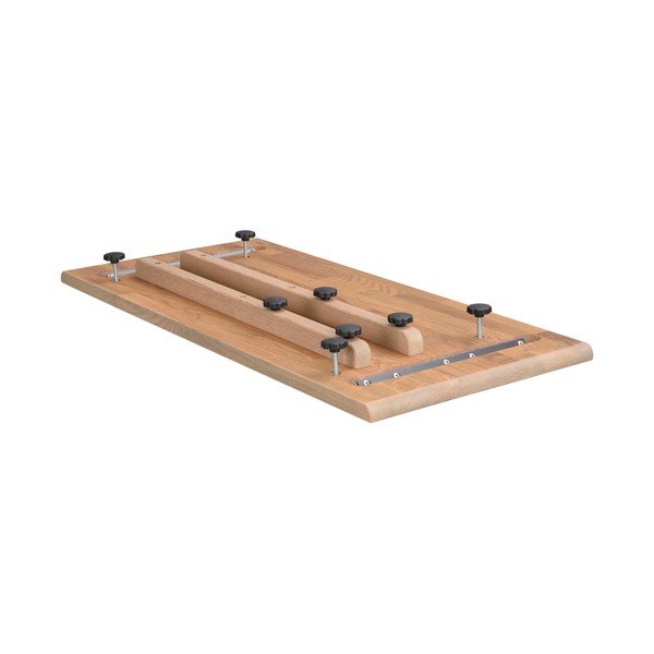 Tammepuidust söögilaua lisalaud 95x45 cm Clapperton - Rowico-image-4