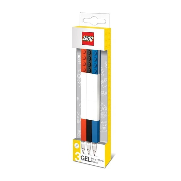 3 geelpliiatsi komplekt Mix - LEGO®