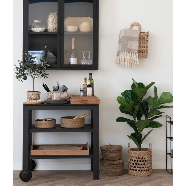 Serveerimislaud ratastega 45x75 cm Taormina - House Nordic-image-1