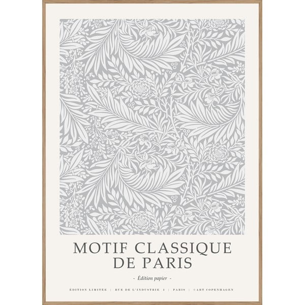 Plakat raamis 50x70 cm Motif Classique - Malerifabrikken
