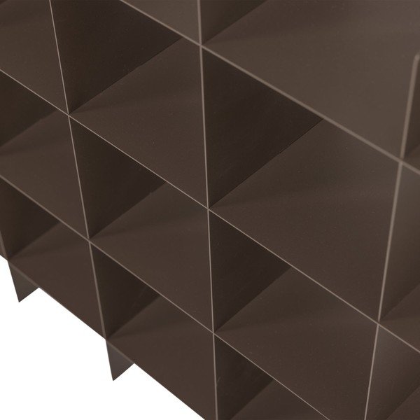 Pruun astmeline metallriiul 60 cm Brik - WOOOD-image-3