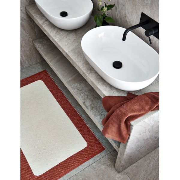 Tellisevärvi-kreem sise/välisvaip 70x120 cm Ilda Brick – Pappelina-image-4