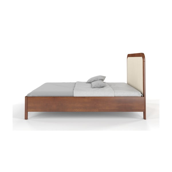 Helepruun kahekordne voodi pöögipuidust , 180 x 200 cm Visby Modena - Skandica-image-3