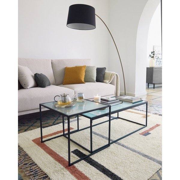 Must põrandalamp Chop - Kave Home-image-3