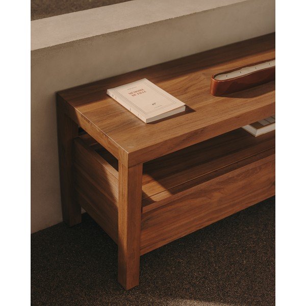 Tiigipuidust telerilaud 200x50 cm Sashi - Kave Home-image-3