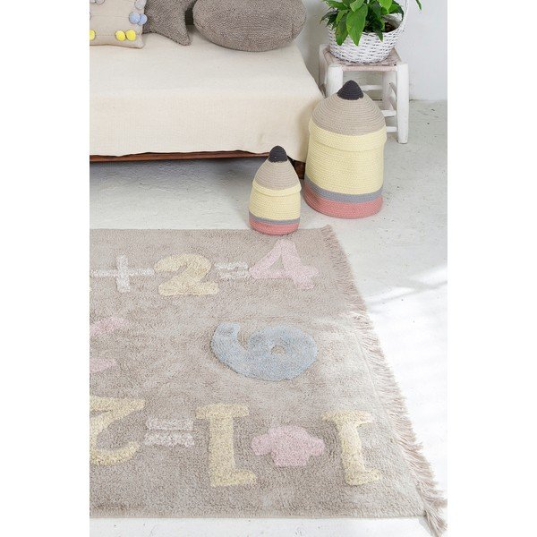 Riidest laste mänguasjakorv ø 13x30 cm Pencil Small - Lorena Canals-image-4