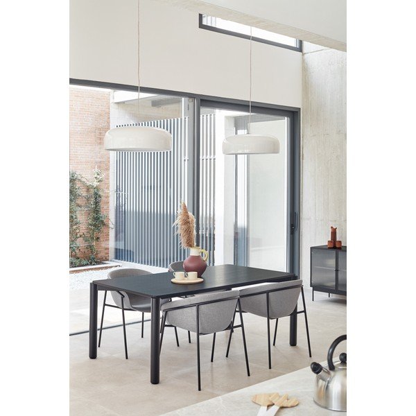 Must söögilaud, 180 x 100 cm Atlas - Teulat-image-1