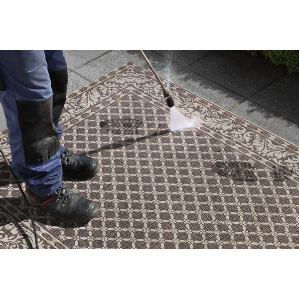 Hall ja kreemjas õuevaip , 160 x 230 cm Royal - NORTHRUGS-image-1