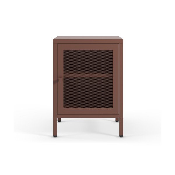 Burgundia värvi öökapp - Marckeric-image-2