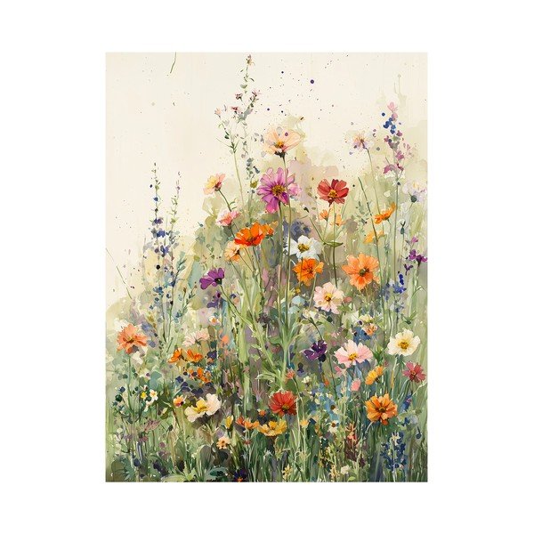 Maal 60x80 cm Wildflowers - Styler