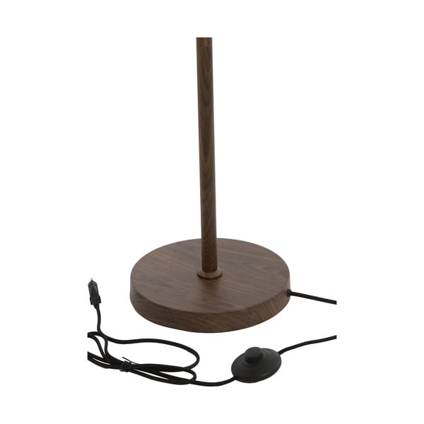 Tumepruun põrandalamp tekstiilist varjuga (kõrgus 159 cm) Dania - Light & Living-image-4