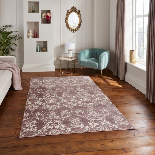 Roosa-lilla vaip 200x285 cm Imperial Wine - Think Rugs-image-1