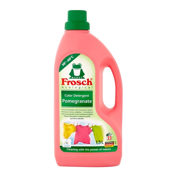 Frosch pesugeel värvilistele riietele granaatõuna lõhnaga, 1,5 l (22 pesu) - Unknown
