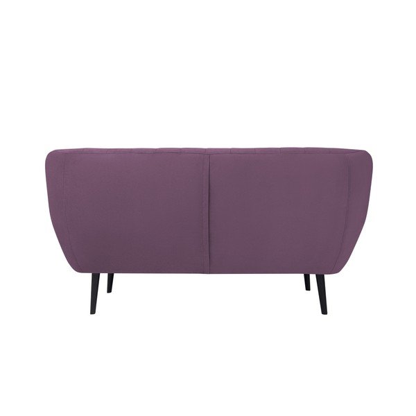 Fialová pohovka pro dva Mazzini Sofas Toscane, černé nohy-image-3
