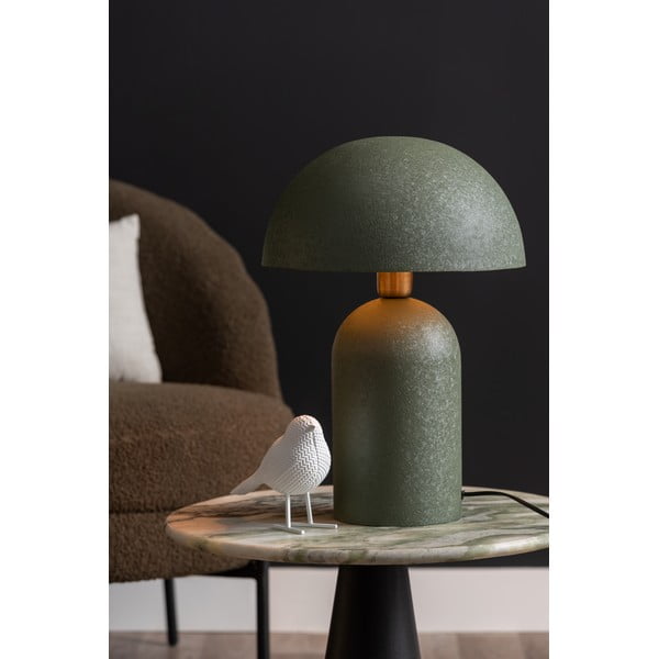 Roheline lauavalgusti metallist varjuga (kõrgus 43 cm) Boaz - Leitmotiv-image-1