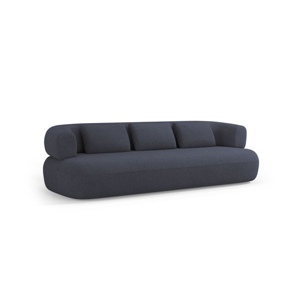 Tumesinine bouclé kangast diivan 200 cm Jenny - Micadoni