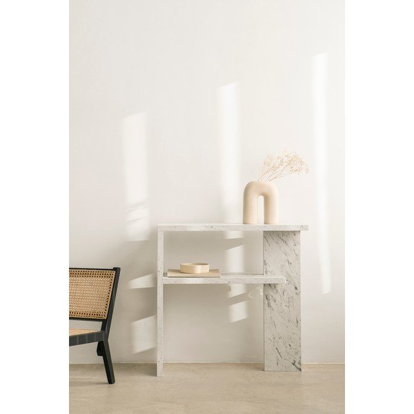 Valge konsoollaud 30x80 cm Dante - Really Nice Things-image-4