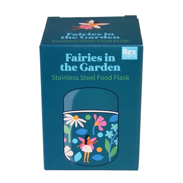 Sinine laste termos (toidule) 280 ml Fairies in the Garden - Rex London-image-4