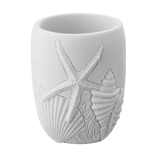 Valge polüresiinist hambaharjaklaas Maloto - Wenko-image-2