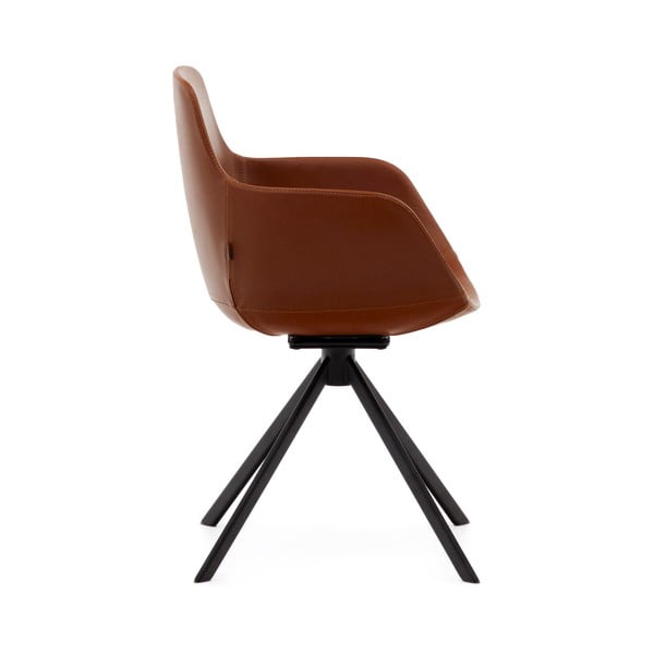 Konjakipruunid söögitoolid 2tk komplektis Tissiana - Kave Home-image-2