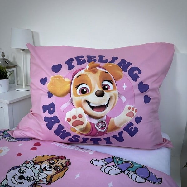 Laste üheinimesevoodipesu mikrokiust 140x200 cm Paw Patrol - Jerry Fabrics-image-3