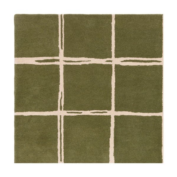 Roheline käsitsi kootud villane vaip 120x170 cm - Asiatic Carpets-image-4