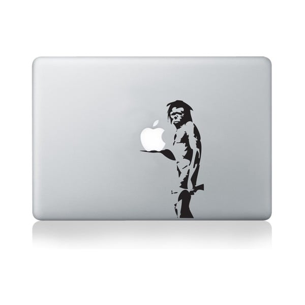 Samolepka na notebook Caveman by Banksy