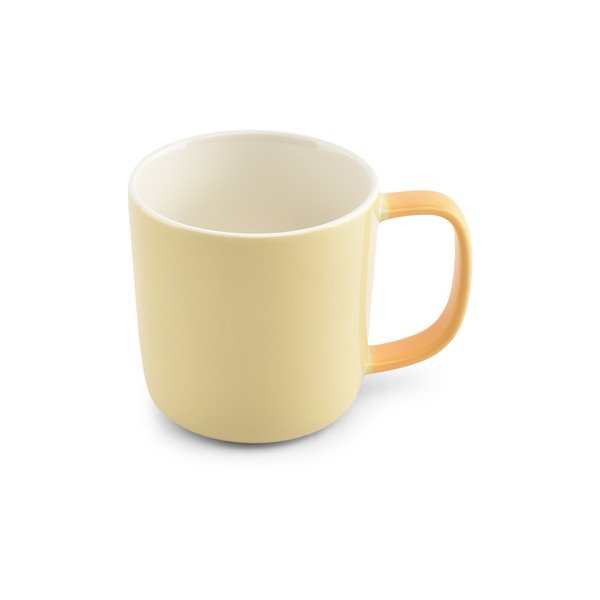Helekollane portselanist kruus 370 ml Mae - ONA-image-2