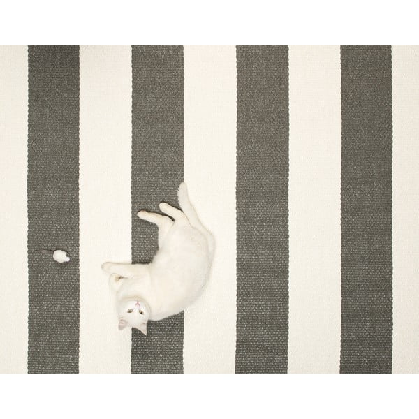 Antratsiitne-kreem sise/välisvaip 70x150 cm Bob Charcoal Linen – Pappelina-image-2