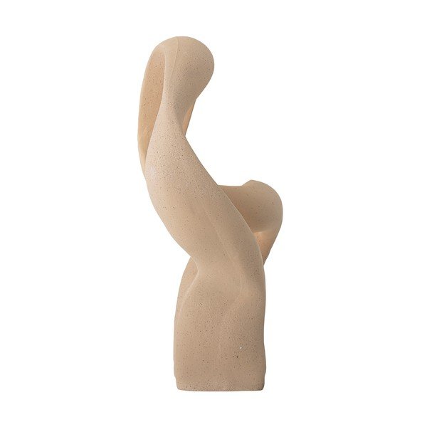 Beežist kivitoorikast, kõrgus 40,5 cm. Berhan - Bloomingville-image-2