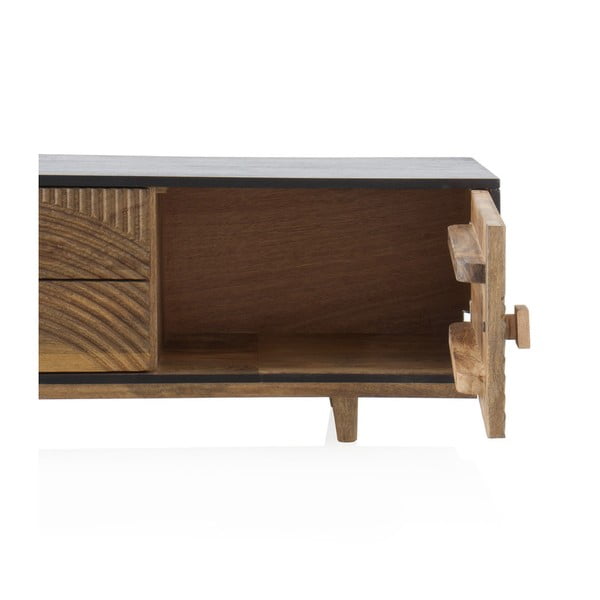 Must/loodus TV laud mangopuust 150x40 cm Mango - Geese-image-4