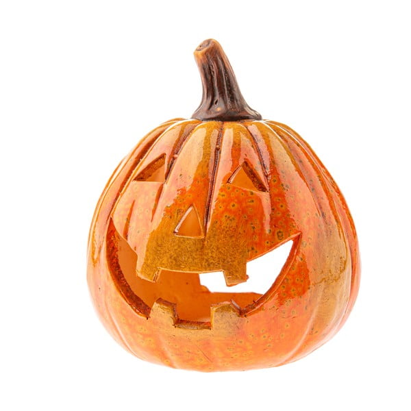 Keraamiline küünlajalg Halloweeni motiiviga Pumpkin – Dakls