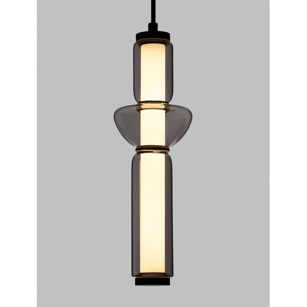 Hallist klaasist hämardatav LED-rippvalgusti ø 12 cm Ulon - Nova Luce-image-1