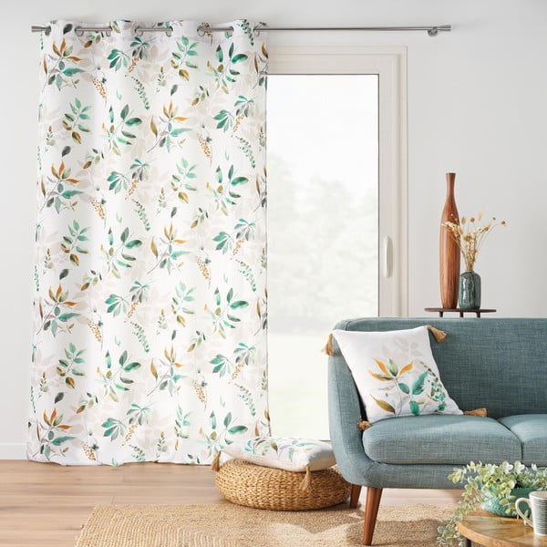 Beež kardin 140x260 cm Dilaris - douceur d'intérieur-image-2