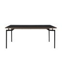 Must söögilaud 90x180 cm Alto - Støraa