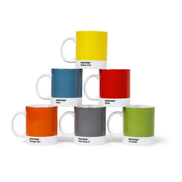 Roheline keraamiline kruus 375 ml Green 15-0343 - Pantone-image-1