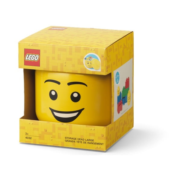 Plastist laste hoiukast Head - LEGO®-image-2