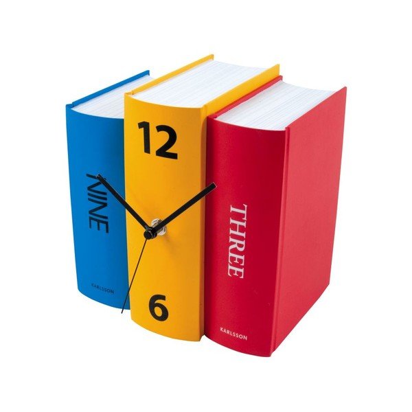Hodiny Book Colour-image-1