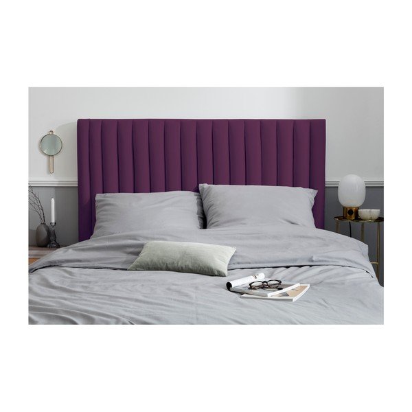 Fialové čelo postele Cosmopolitan Design NJ, 140 x 120 cm-image-4